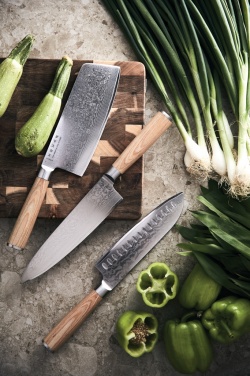 Лого трейд pекламные подарки фото: Нож VINGA Hattasan Damascus Santoku