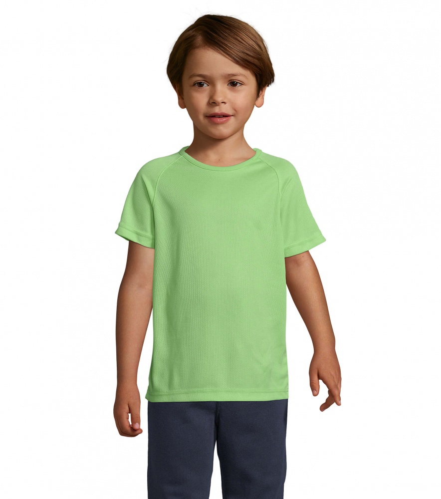 Лого трейд pекламные подарки фото: SPORTY KIDS T-SHIRT 140g