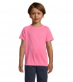 SPORTY KIDS T-SHIRT 140g, Неоновый розовый 2