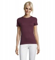 REGENT WOMEN T-SHIRT 150g, Бургундия