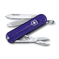 Карманный нож Classic SD прозрачный Victorinox, фиолетовый