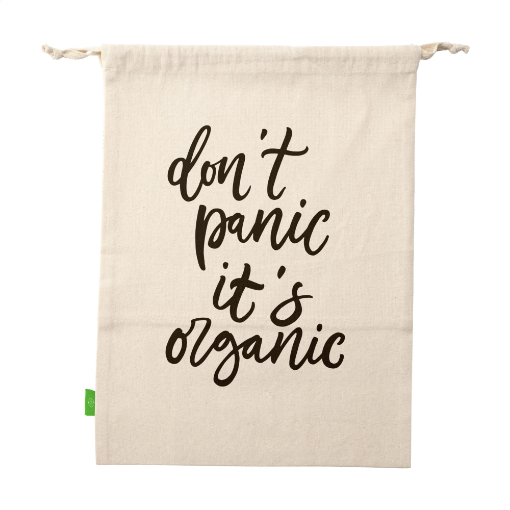 Логотрейд pекламные продукты картинка: Фруктовый мешок Natura Organic GOTS Mesh Bag (120 г/м²)