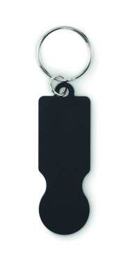 Лого трейд бизнес-подарки фото: Key ring with trolley token