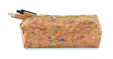 Лого трейд pекламные продукты фото: Coloured cork pencil case