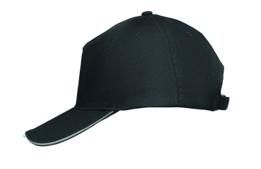 Логотрейд pекламные продукты картинка: 5 panel LED cotton cap 220gr/m²