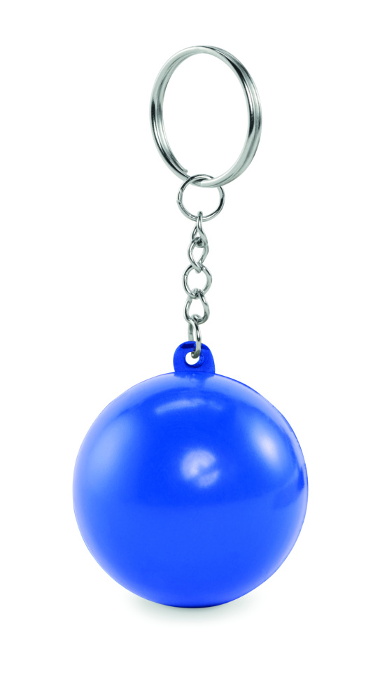 Логотрейд pекламные подарки картинка: PU ball shape key ring