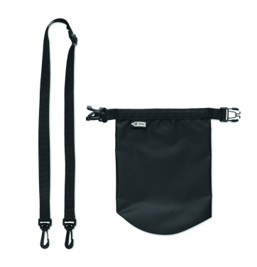 Логотрейд pекламные cувениры картинка: Waterproof bag 210T RPET 1,5L