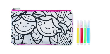 Логотрейд pекламные cувениры картинка: Pencil case with markers