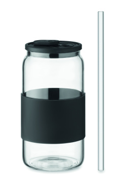 Лого трейд pекламные подарки фото: High borosilicate tumbler 550ml