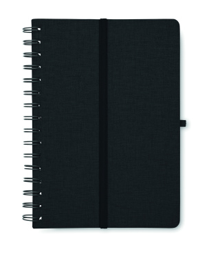 Логотрейд pекламные cувениры картинка: A5 notebook with phone holder