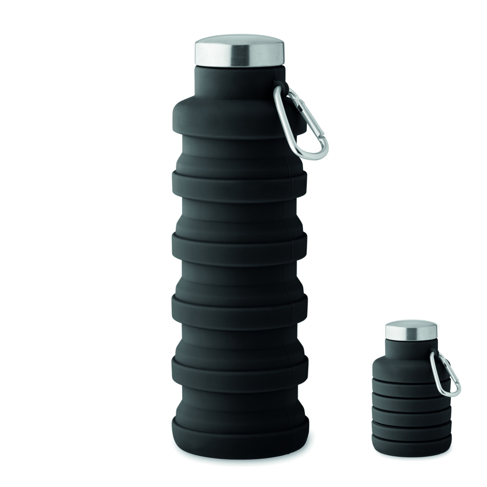 Лого трейд бизнес-подарки фото: Collapsible bottle 500ml