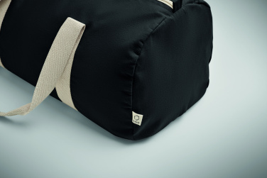 Логотрейд pекламные подарки картинка: Recycled cotton sports bag