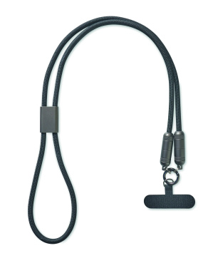 Логотрейд pекламные продукты картинка: 60W phone holder lanyard cable