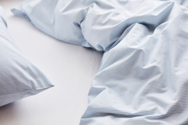 Логотрейд бизнес-подарки картинка: Постельное белье из хлопка премиум-класса VINGA Montgomery, комплект из 4 предметов