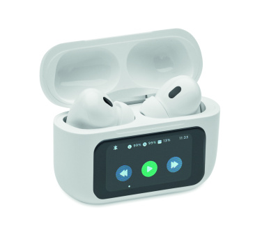 Лого трейд pекламные подарки фото: Recycled ABS TWS earbuds