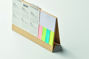 Логотрейд pекламные cувениры картинка: Desk calendar with memo pad