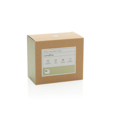 Лого трейд pекламные подарки фото: Будильник с белым шумом LumaRise RCS из переработанного пластика