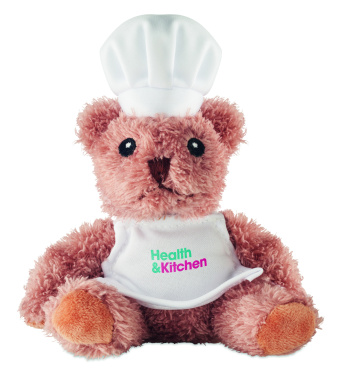 Лого трейд бизнес-подарки фото: Teddy bear plush chef
