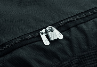 Логотрейд pекламные cувениры картинка: Duffle bag trolley 600D RPET