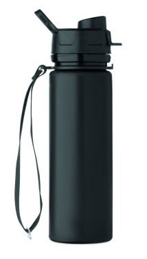 Лого трейд pекламные cувениры фото: Foldable silicone sports bottle