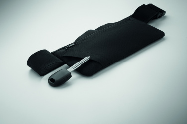 Лого трейд pекламные подарки фото: Sports waist bag 600D RPET