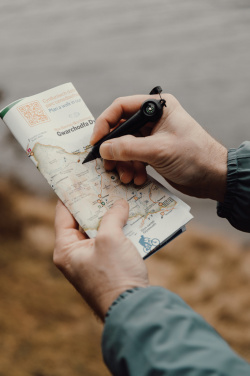 Лого трейд pекламные cувениры фото: Nordic Drift Trial RCS Портативная карманная ручка Infinity с компасом