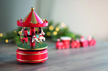 Логотрейд бизнес-подарки картинка: Mini carousel music box