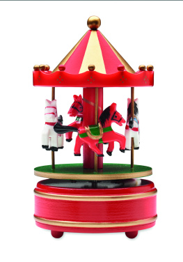 Логотрейд pекламные продукты картинка: Mini carousel music box