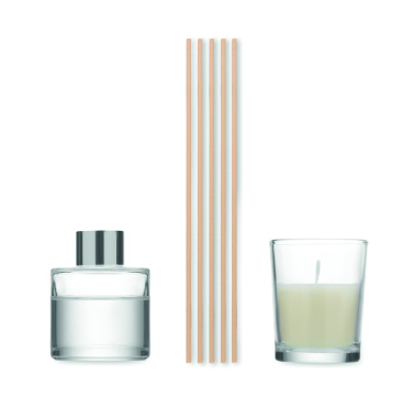 Лого трейд pекламные продукты фото: Vanilla diffuser & candle set