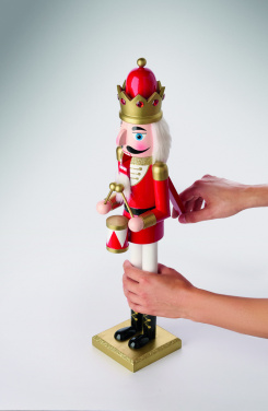 Логотрейд pекламные подарки картинка: Large wooden nutcracker