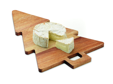 Логотрейд pекламные продукты картинка: Acacia serving board Xmas tree