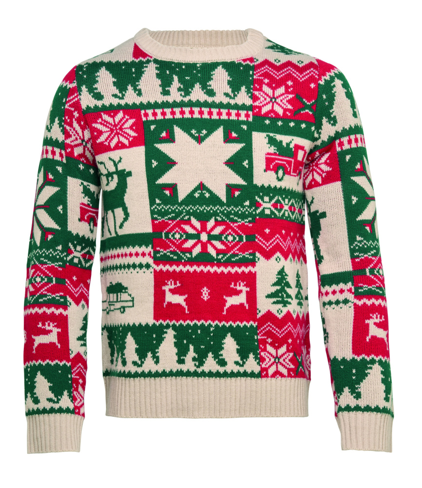 Логотрейд pекламные cувениры картинка: Christmas knitted sweater S-M