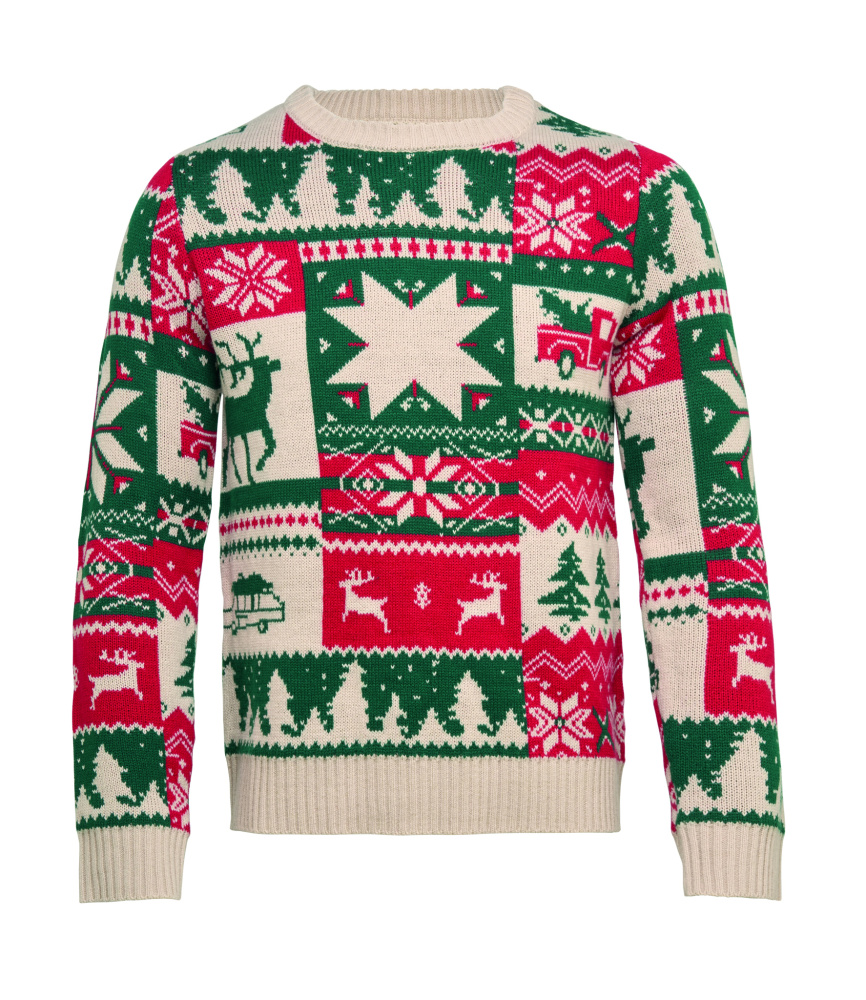 Логотрейд pекламные продукты картинка: Christmas knitted sweater L-XL