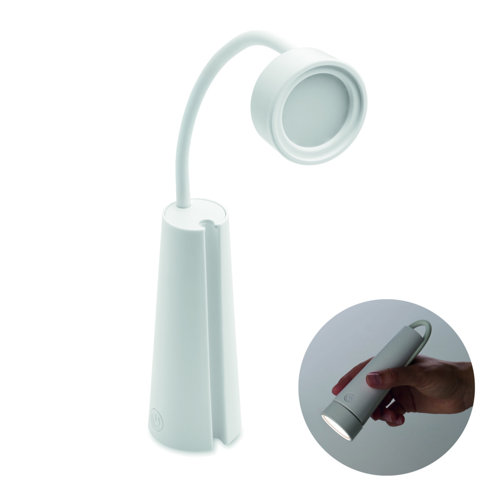 Логотрейд pекламные cувениры картинка: 2-in-1 desk lamp and torch