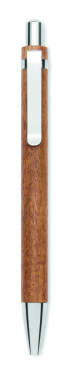Логотрейд бизнес-подарки картинка: Acacia wood ball pen