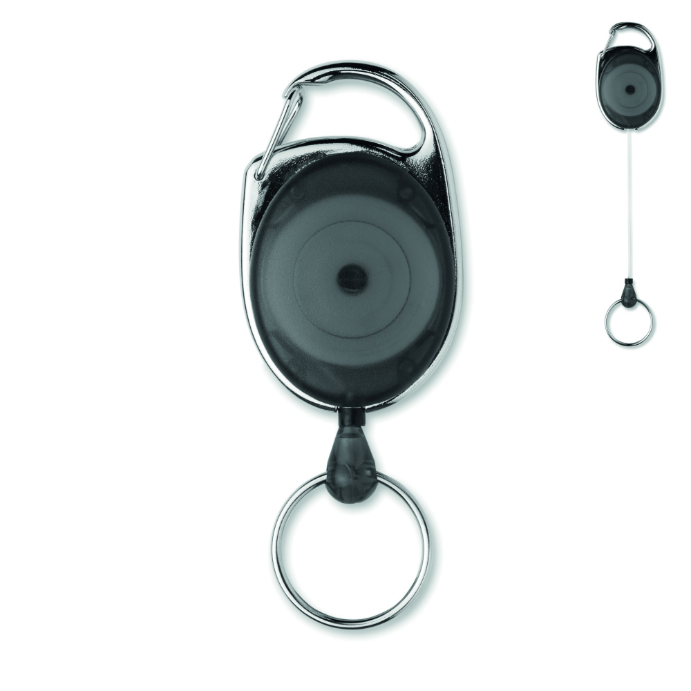 Логотрейд pекламные cувениры картинка: Retractable badge holder