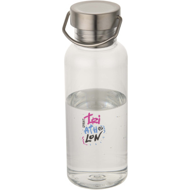 Лого трейд бизнес-подарки фото: Бутылка для воды Thor объёмом 600 мл из переработанного RPET от RCS