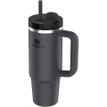 Изолированный тумблер Stanley Quencher® H2.0 FlowState™ 890 мл из переработанной нержавеющей стали, Черный