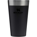 Stanley Stacking 470 мл Изолированный стаканчик из нержавеющей стали, Черный