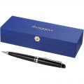 Waterman Expert kulspetspenna, Solid svart / Silver