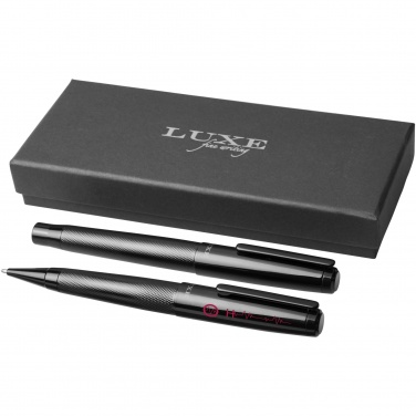 Logotrade presentreklam bild: Gloss duo-penna i presentset