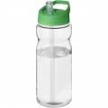 H2O Active® Base 650 ml sportflaska med piplock, Transparent / Grön