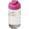 H2O Active® Bop 500 ml sportflaska med uppfällbart lock, Transparent / Rosa