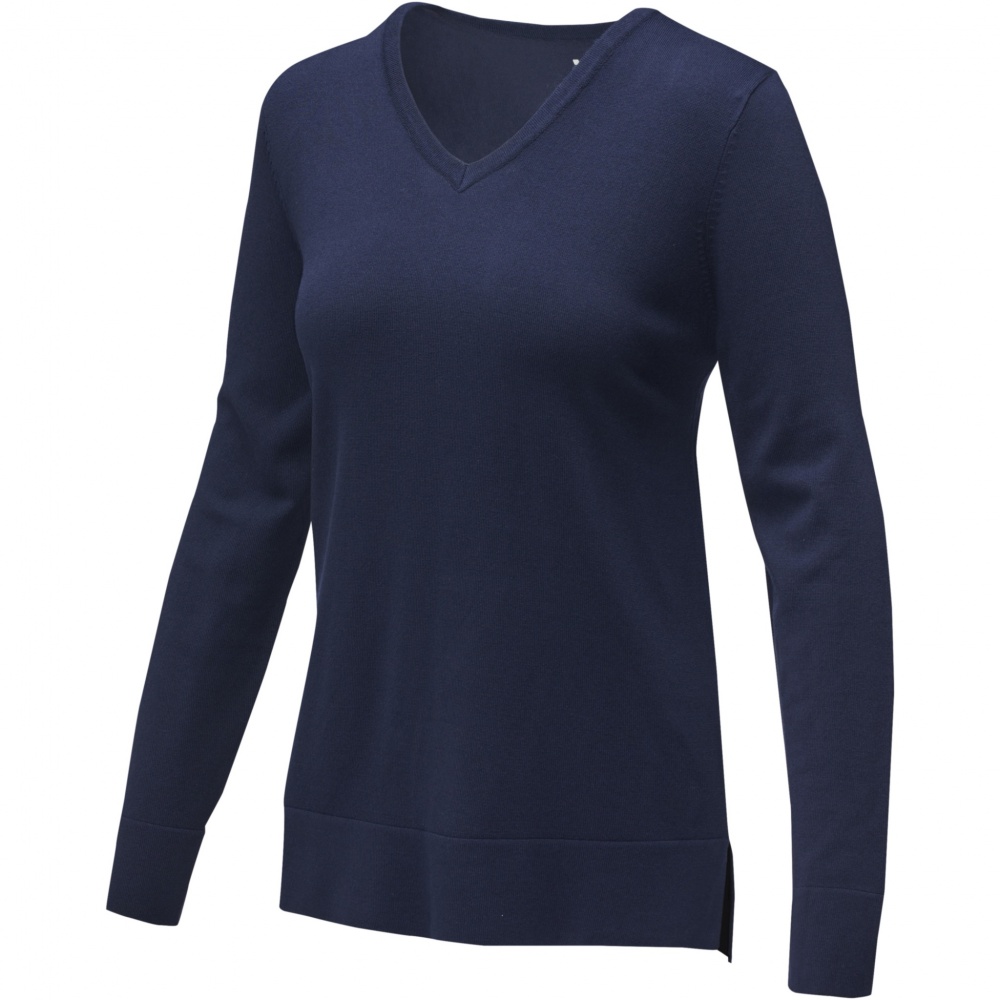 Logotrade reklamprodukter bild: Stanton v-ringad pullover dam