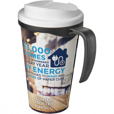 Logotrade profilreklam bild: Brite-Americano® Grande 350 ml mugg med spillsäkert lock