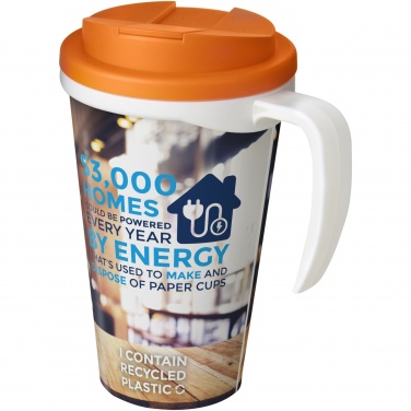 Logotrade presentreklam bild: Brite-Americano® Grande 350 ml mugg med spillsäkert lock