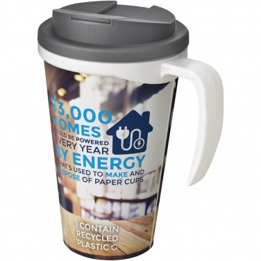 Logotrade kampanjprodukter bild: Brite-Americano® Grande 350 ml mugg med spillsäkert lock