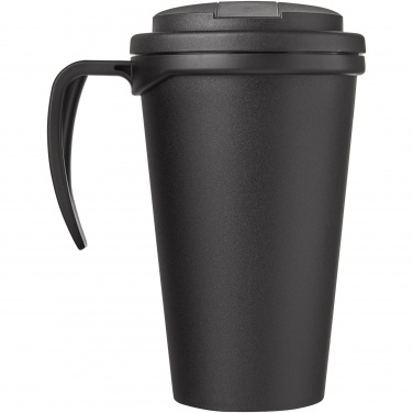 Logotrade profilreklam bild: Americano® Grande 350 ml mugg med spillsäkert lock