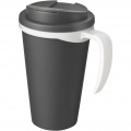 Americano® Grande 350 ml mugg med spillsäkert lock, Grå