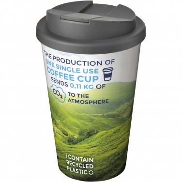 Logotrade reklamprodukter bild: Brite-Americano® 350 ml mugg med spillsäkert lock